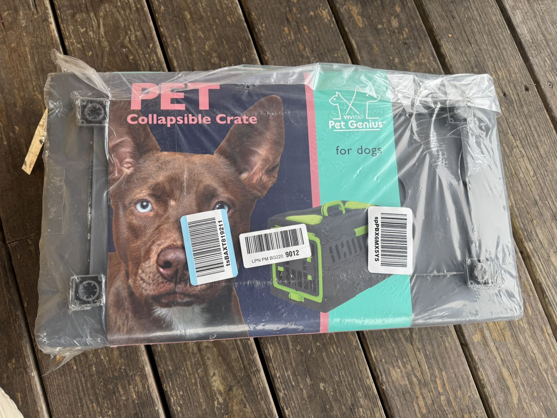 Pet Genius Collapsible Pet Crate (new) (Read ad before messaging)