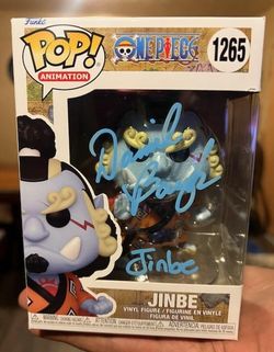 !!!Autographed One Piece Jinbe!!! Funko Pop (#1265) Authenticated