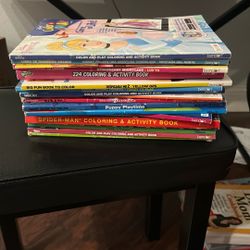 20 Coloring Books 