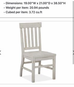 Dining chairs