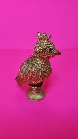 Vintage Le Coq D'or solid perfume compact
