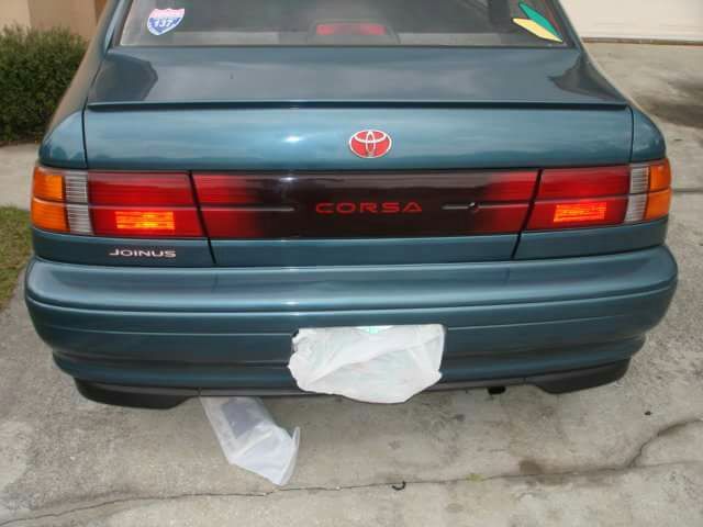 Jdm toyota tercel corsa tail lights