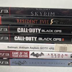 PS3 play station 3 lot of 7 games  