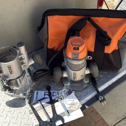 Ridgid , Tools ,Router 