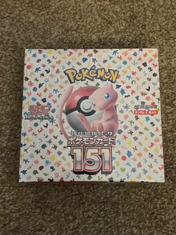 Pokémon TCG: Scarlet & Violet - 151 Booster Box - 20 Packs Japanese NEW Sealed