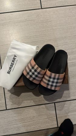 burberry slides