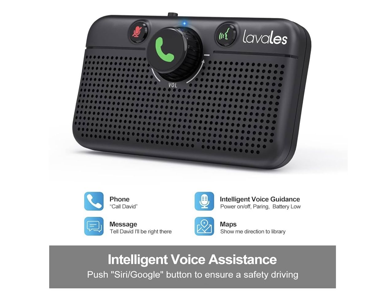Stereo Car Speakerphone