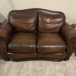 Leather Sofa Set 