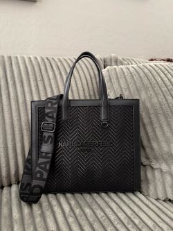 Karl Lagerfeld Paris Black Tote Bag