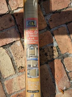 Exterior Roll Up Sun Shade 8ft×8ft