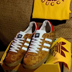 GUCCI Adidas  GAZELLE Men's Size 11