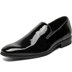 Florsheim Mens Alzano Plain Toe Slip on Color: Black Size: 11  Origin Imported Sole material Leather Outer material Faux Leather Inner material Leathe