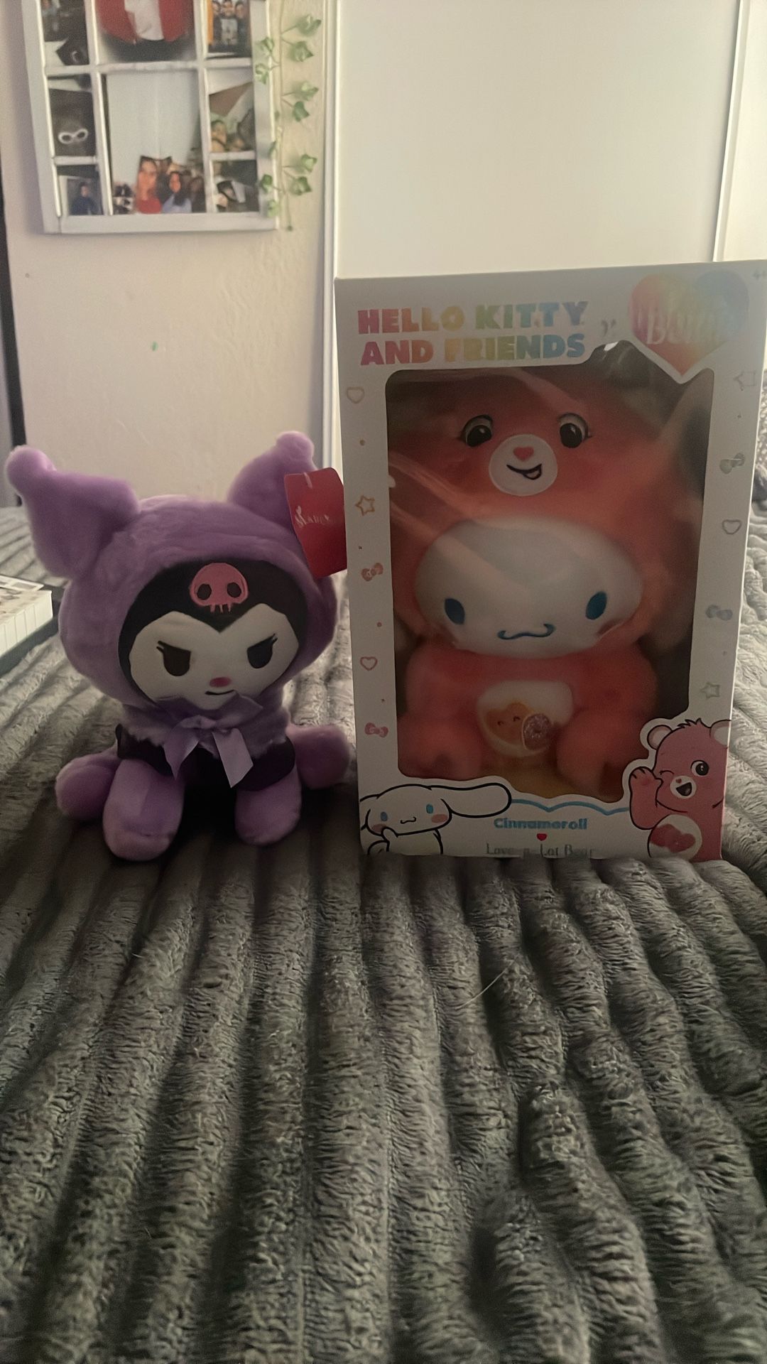 Cinnamonroll & Kuromi Plushies