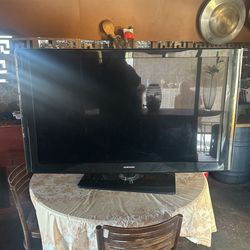 Samsung TV And Refrigerator