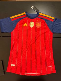 Spain World Cup Player Jersey Home