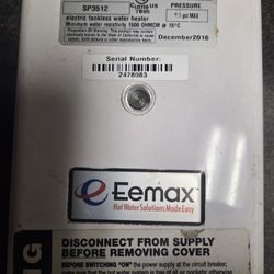 Electric Tankless Water Heater