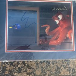 Signed Disney Dory Poster