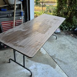 Wooden Fold Table 
