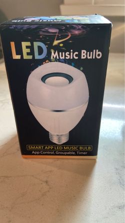 LED Music Blub “Bluetooth “