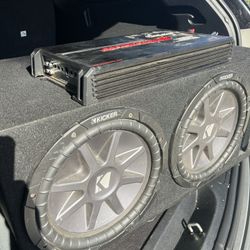 Kickers 12s With Amp