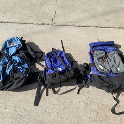 Backpacks $25ea or 3 for $60