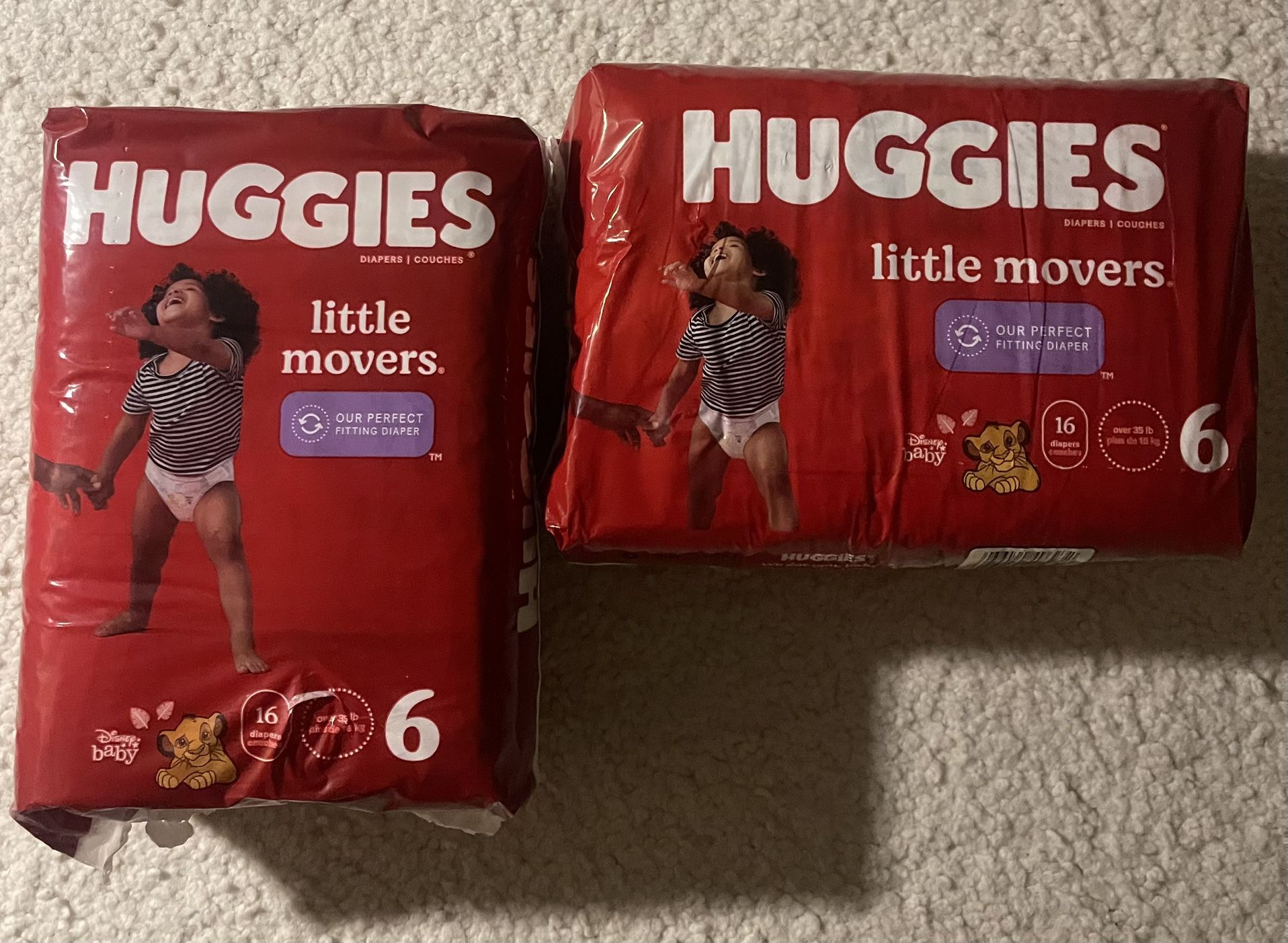 Huggies Little Movers Baby Disposable Diapers