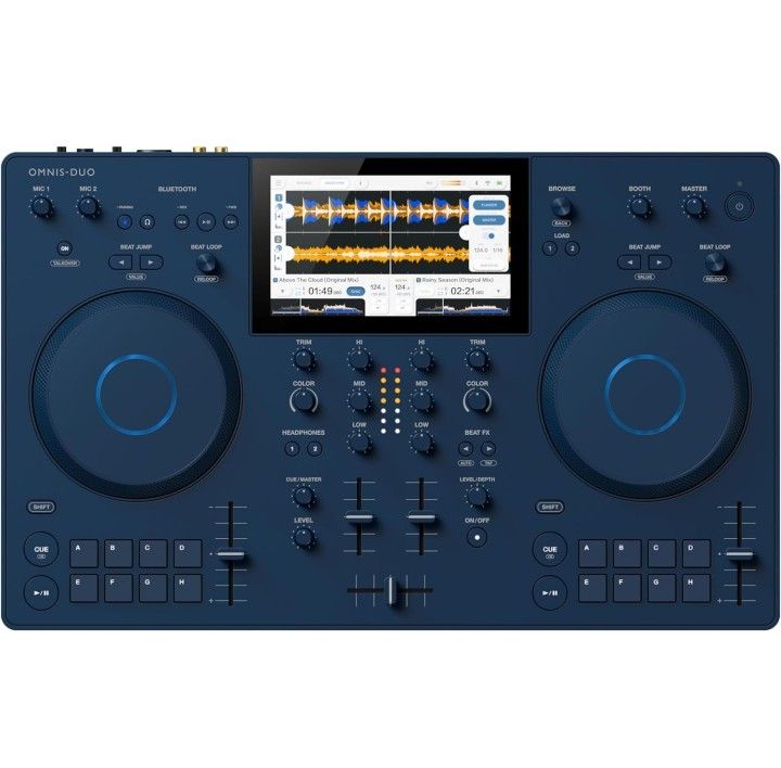 OMNIS-Duo Portable All-in-One Battery Powered DJ Controller