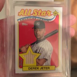 Derek Jeter Graded Card