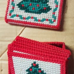 Christmas Tree Coaster Set Of 6