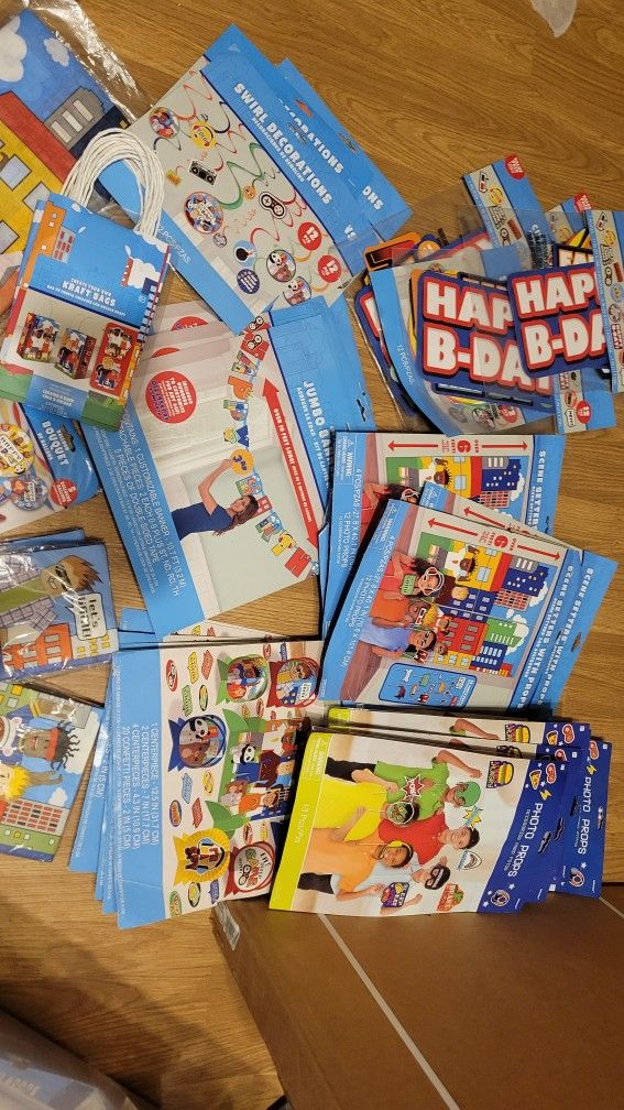 Gaming Party Decor Pick 5 Pieces For $10