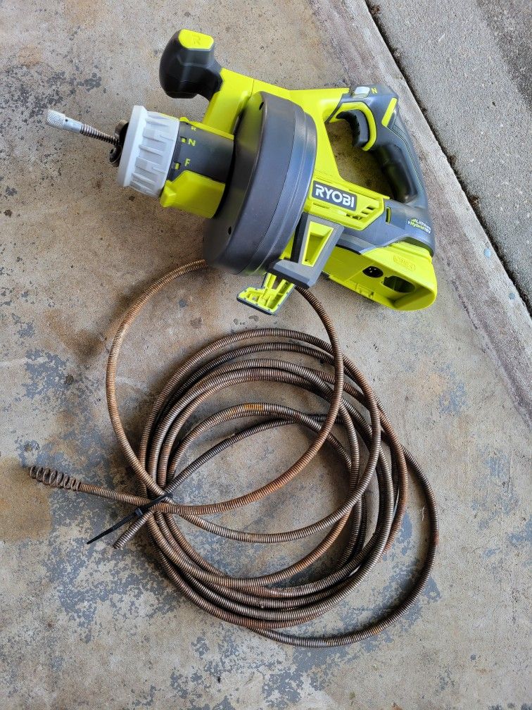 Ryobi P4002 ONE+ 18v Drain Auger