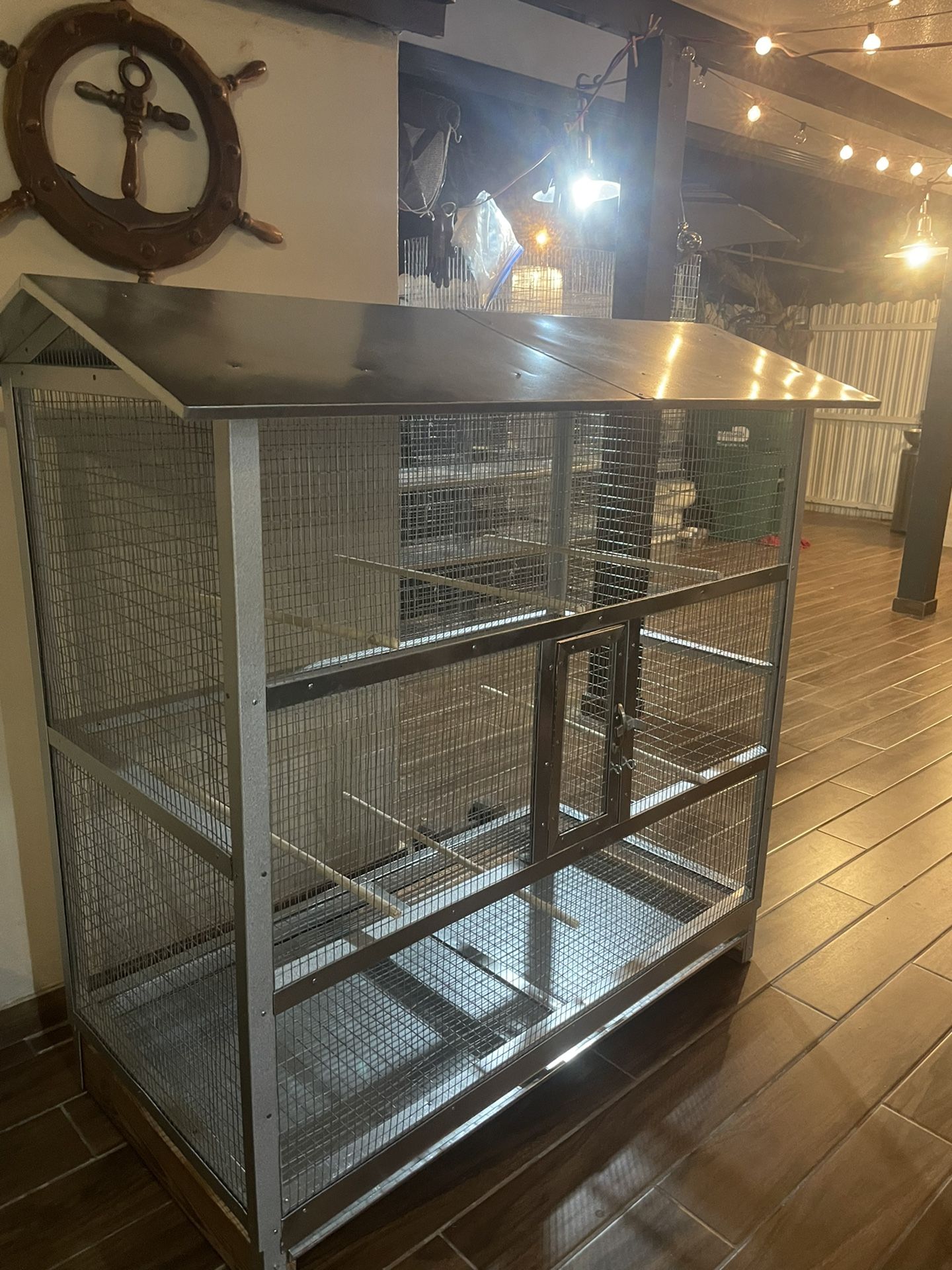 Jaula De Metal Para Todo Tipo De Pájaros