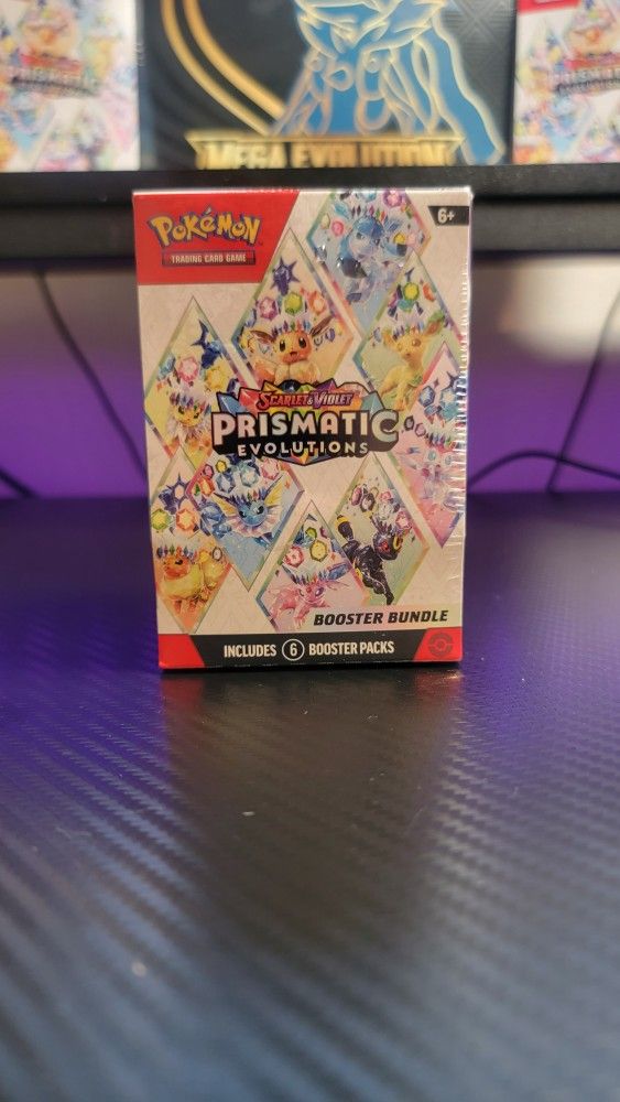 Pokémon TCG Prismatic Evolutions Booster Bundle - New Factory Sealed