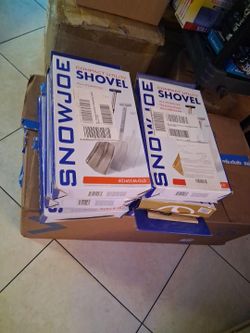 Snow Joe Compact Utility Shovel ATJ401M-GLD Qty 7