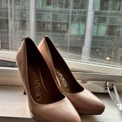 Calvin Klein Nude Stilettos