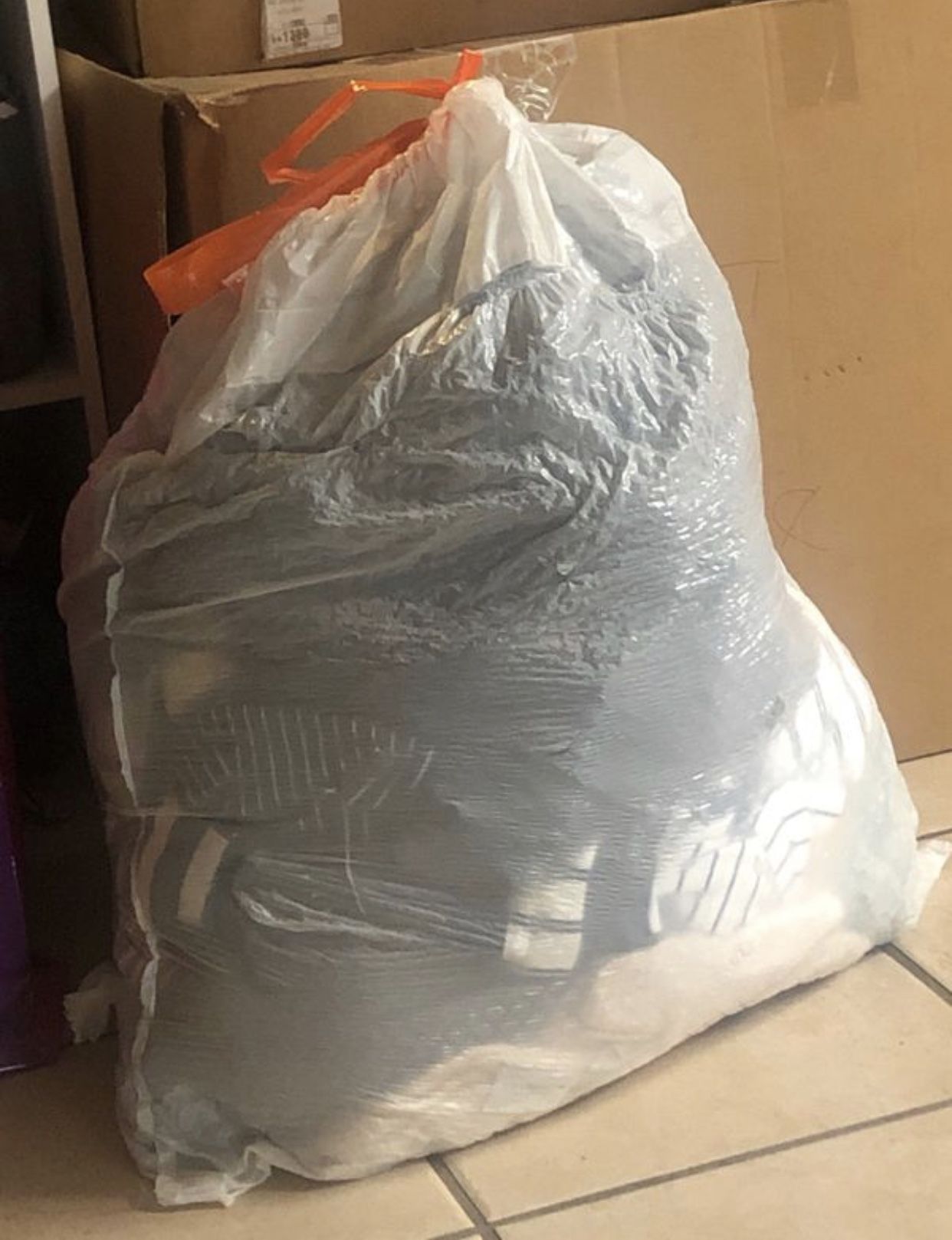 2 bags of clothes