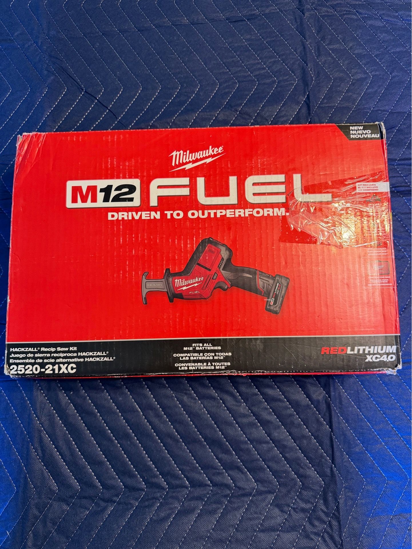 Milwaukee M12 FUEL Hackzall Saw Kit w/ Battery & Charger