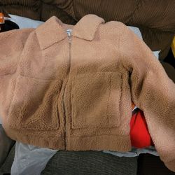 Princess Polly Sherpa Jacket US 6