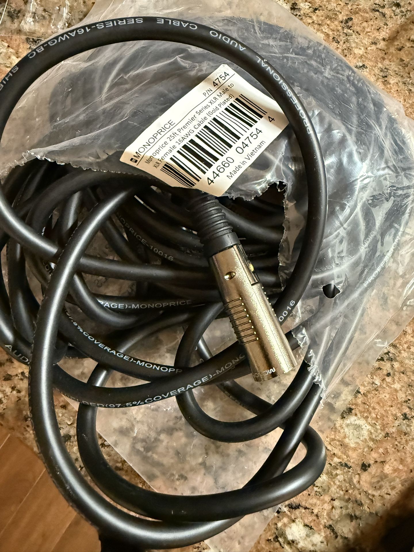 25 Ft XLR Cable