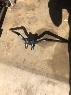 08 super glide handlebars and risers