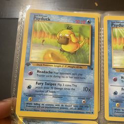 1st Edition Pokémon Cards 