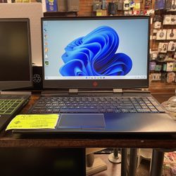 HP OMEN 15-DC1052NR Gaming Laptop i7 2.60GHz Six Core 16GB RAM 512GB SSD 6GB GPU 15.6” FHD RGB W11