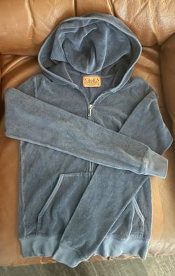 Vintage 90’s Juicy Couture Blue Zip Up Hoodie