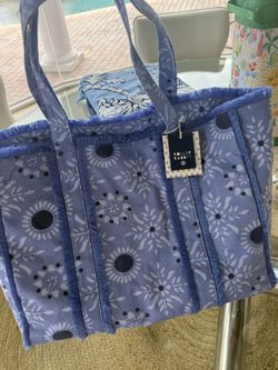 Roller Rabbit, Target Blue Tote Bag