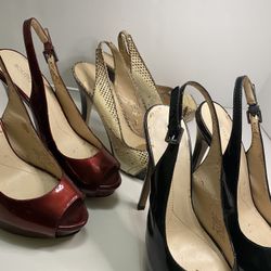 Women Heels- 3 Pairs For $6