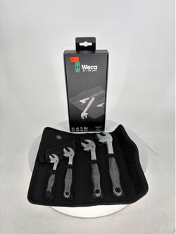 Wera 6004 Joker 4 set 1 Self-setting spanner set  05 020110 001, 4 pieces