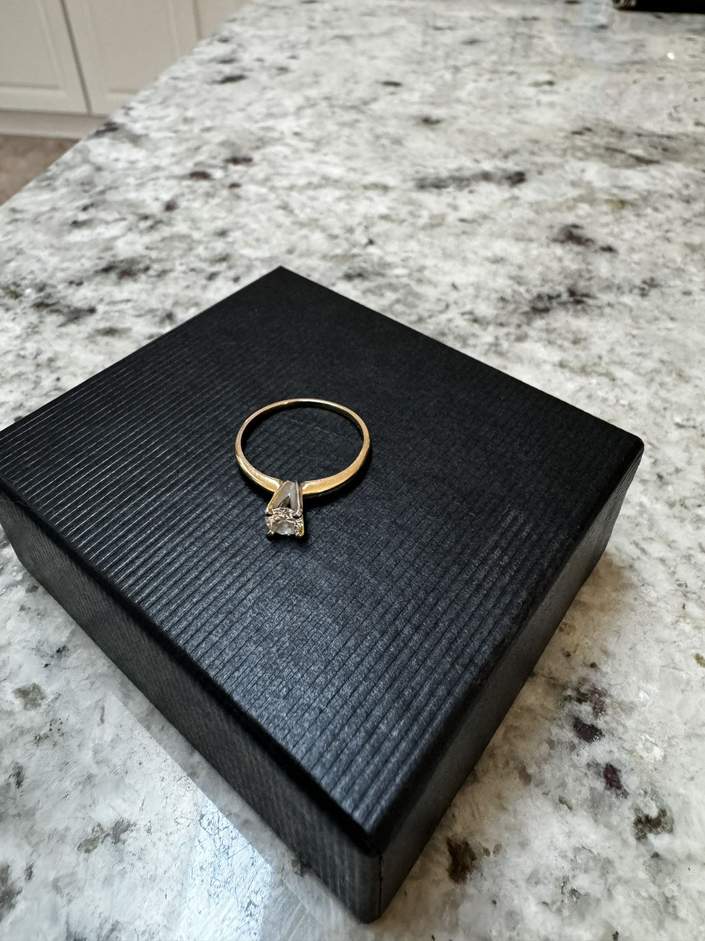Diamond Gold Ring .5 Carat 