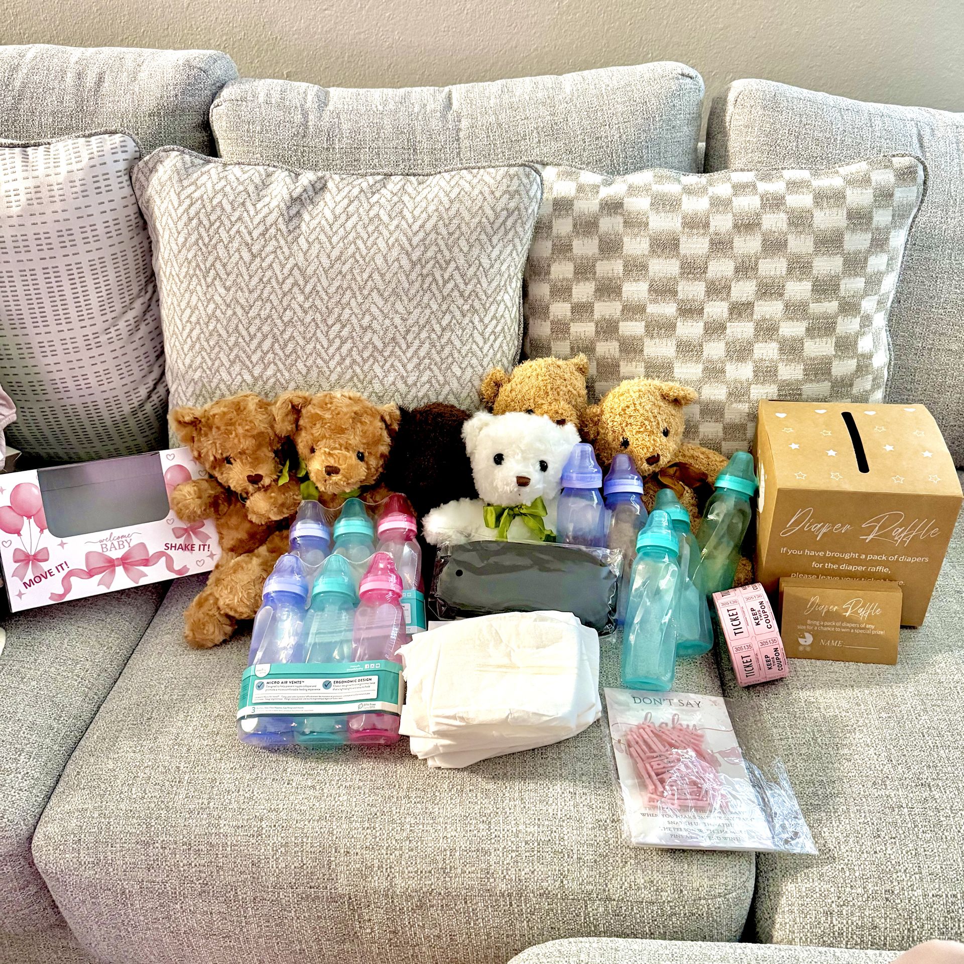 Baby Shower Games - Pink