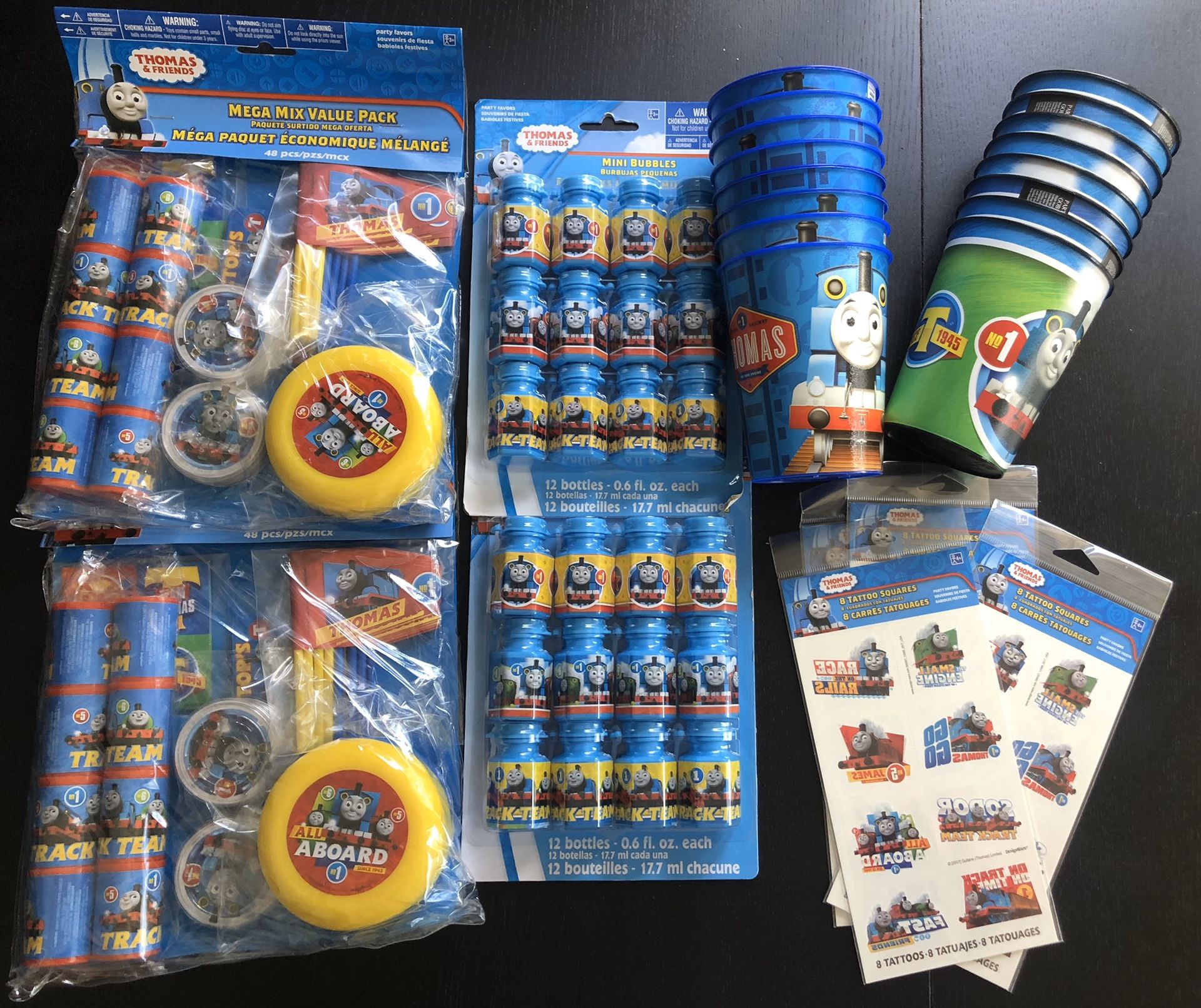 Thomas and Friends birthday party pack