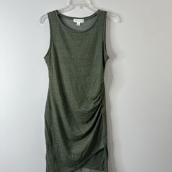 Olive Knit Dress